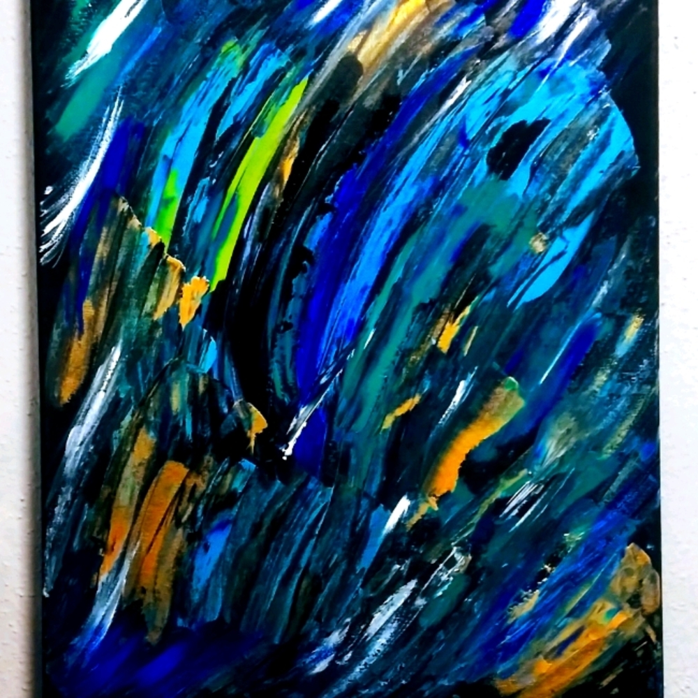 Abstract bold and bright color Painting